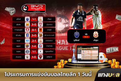 Today's Thai League 1 Football Schedule